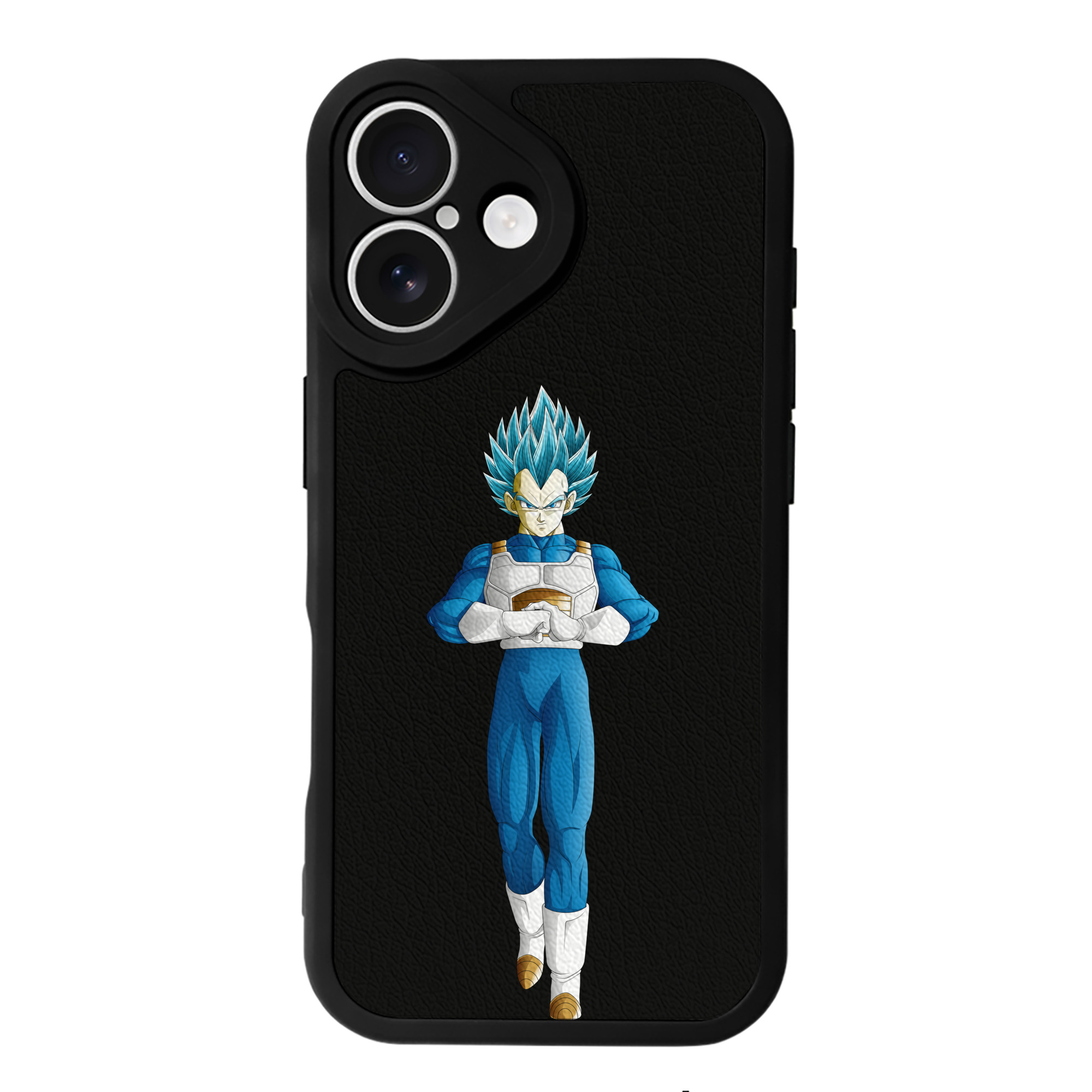 （画像用） ドラゴンボール ベジータ四世（Bejīta Yonsei）DRAGON BALL Vegeta IV 【iPhone 16シリーズ対応】シリコンスマホケース（レザー調） 材質：シリコン